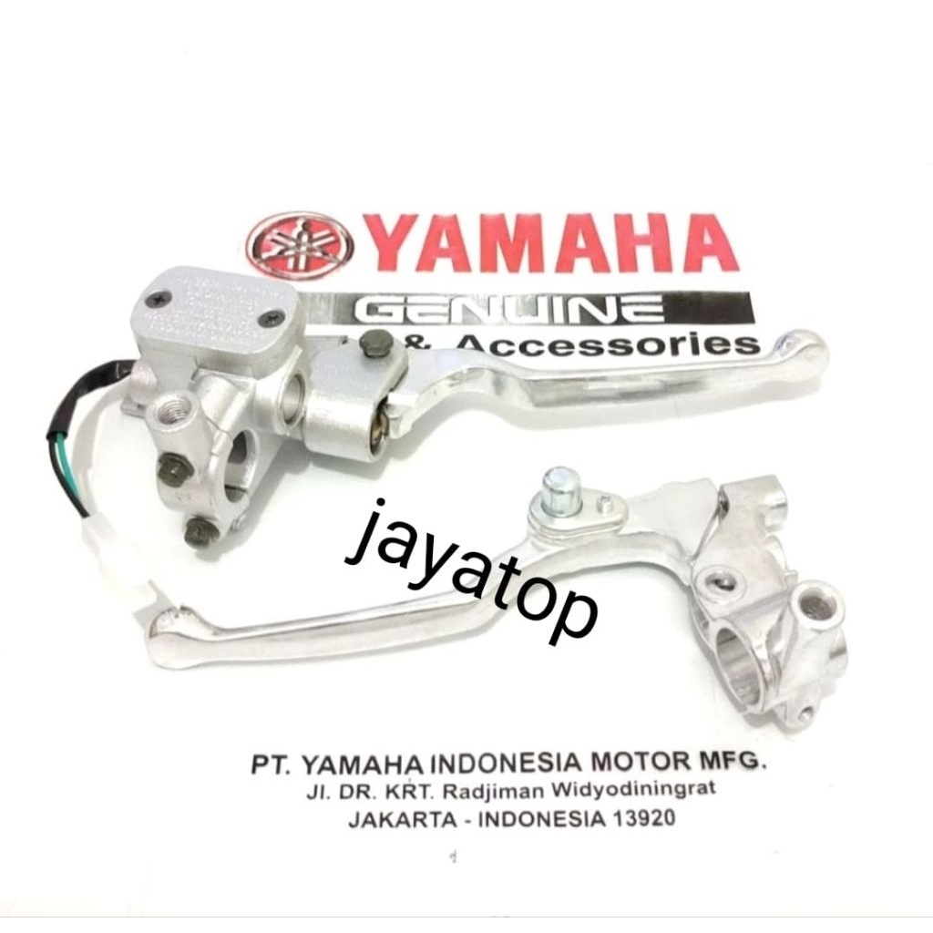 handle kiri+dudukan handle+master rem set depan Yamaha Mio gear 125,Mio GT,soul GT 125 fi,Fino 125