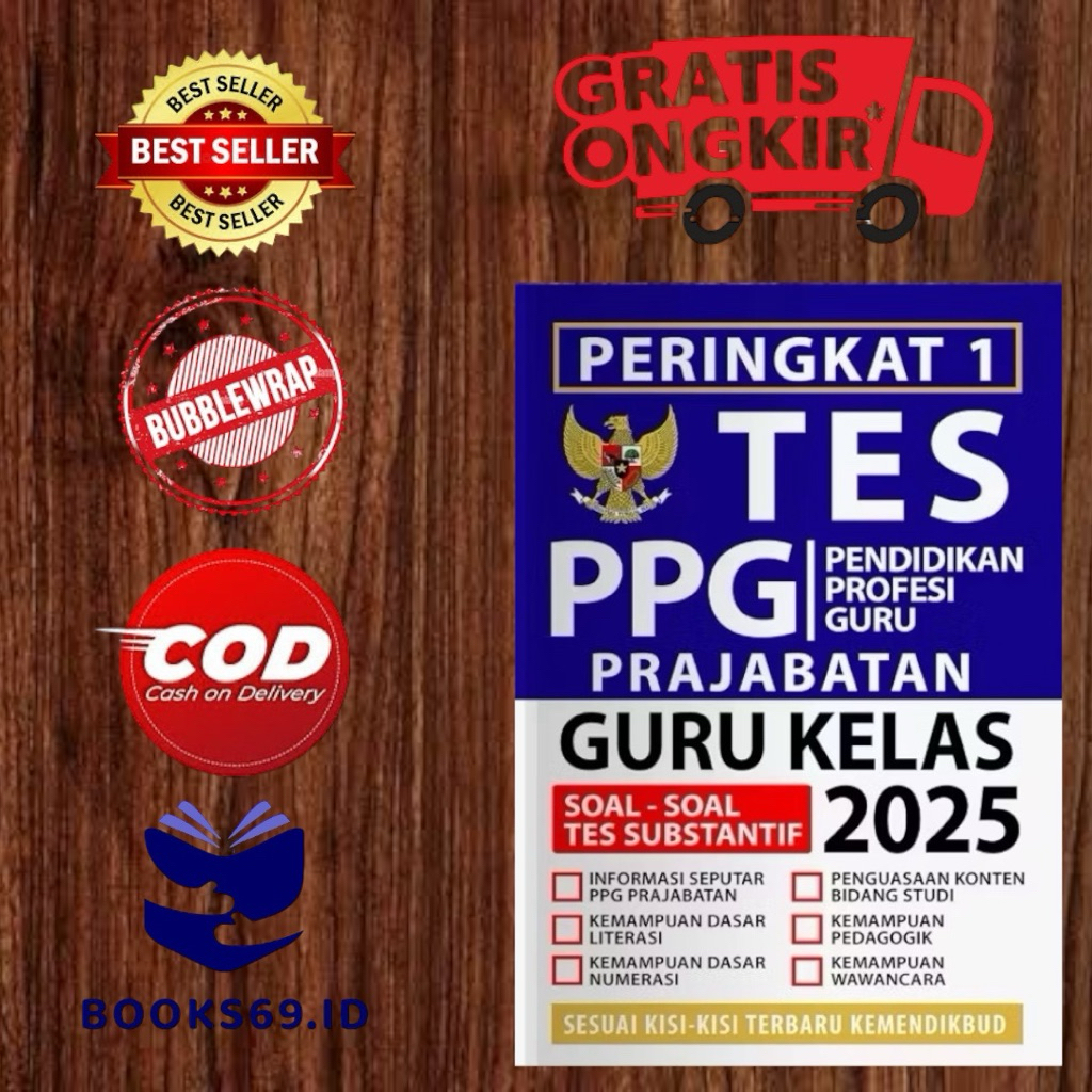 Buku PPG Prajabatan Guru PGSD Guru Kelas 2025