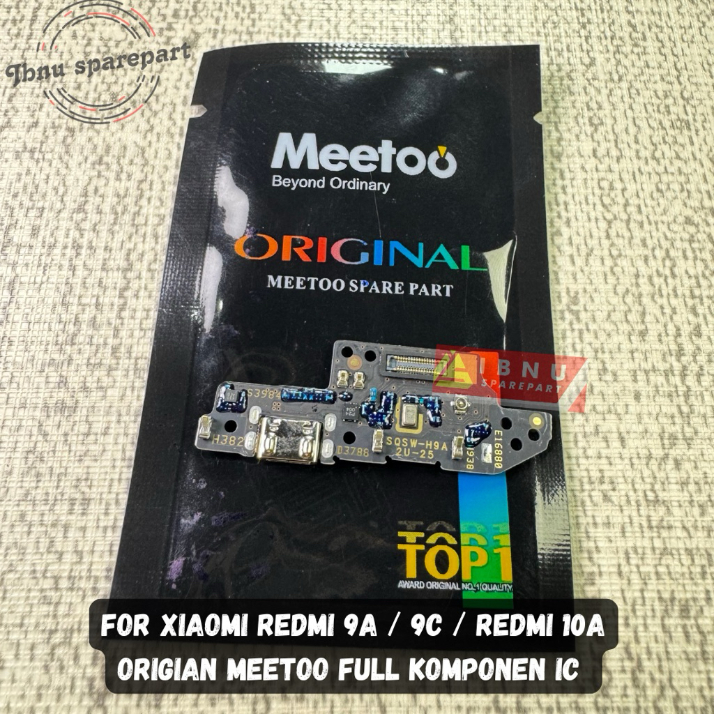 Flexible Charger Xiaomi Redmi 9A / Redmi 9C / Redmi 10c FULL KOMPONEN IC Original meetoo Flexibel Fl