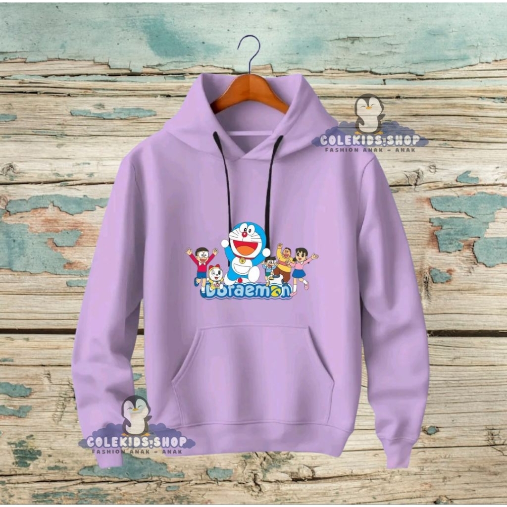 Hoodie Anak Umur 3 4 5 6 7 8 9 10 11 12 Tahun Doraemon and Friends | hoodie anak Laki Laki anak Pere