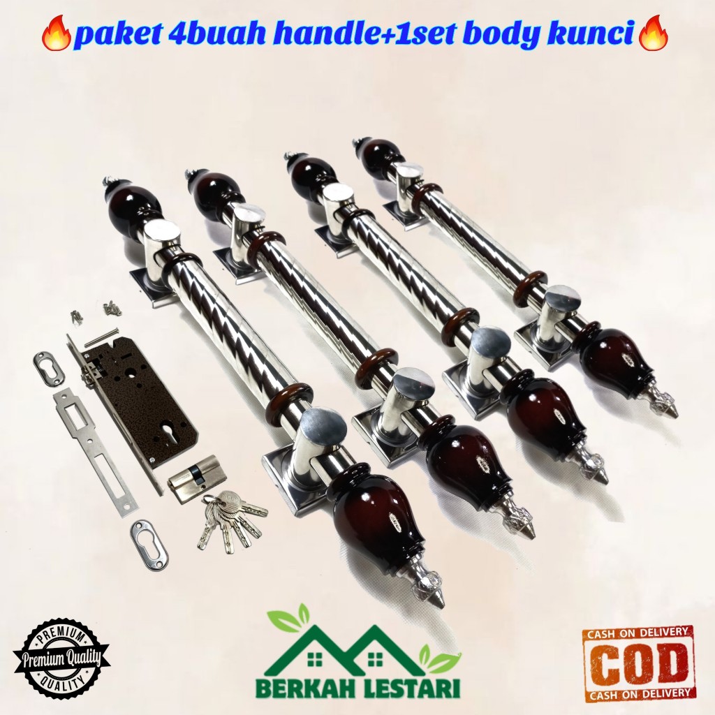 handle tarikan gagang pegangan pintu rumah minimalis pilihan panjang 50cm model lohan spb ch bahan s
