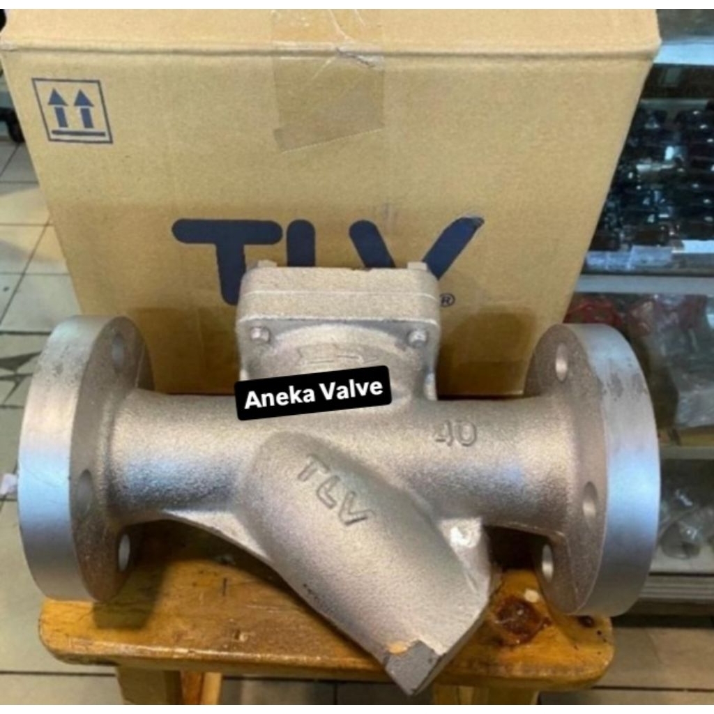 THERMODYNAMIC STEAM TRAP TLV CAST IRON AF3N JIS 16K FLANGE 3/4"