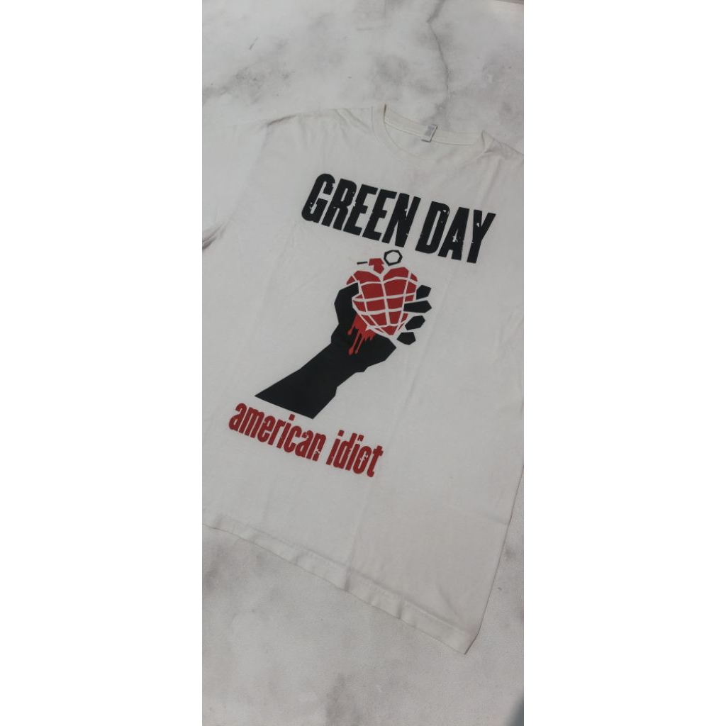 Kaos Band Green Day Original Preloved