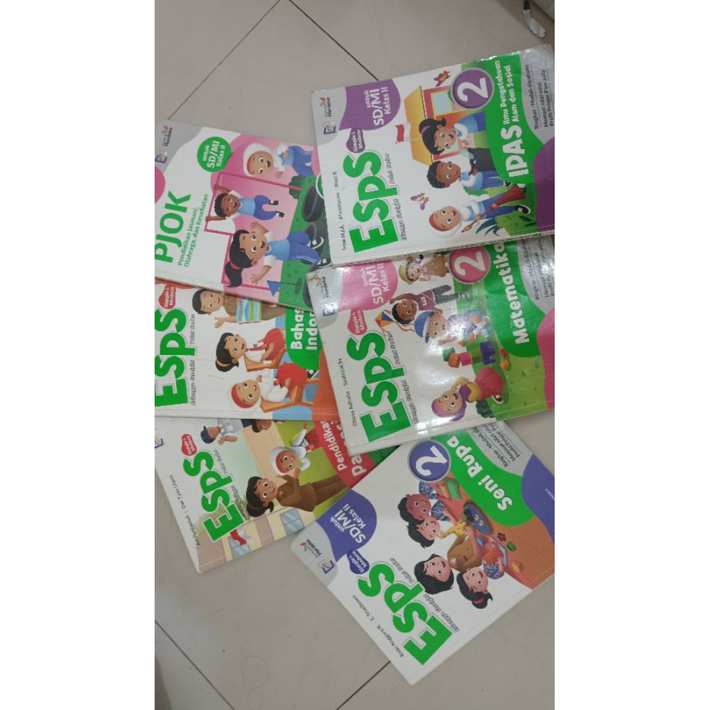 Buku Erlangga revisi kelas 2 SD/Mi
