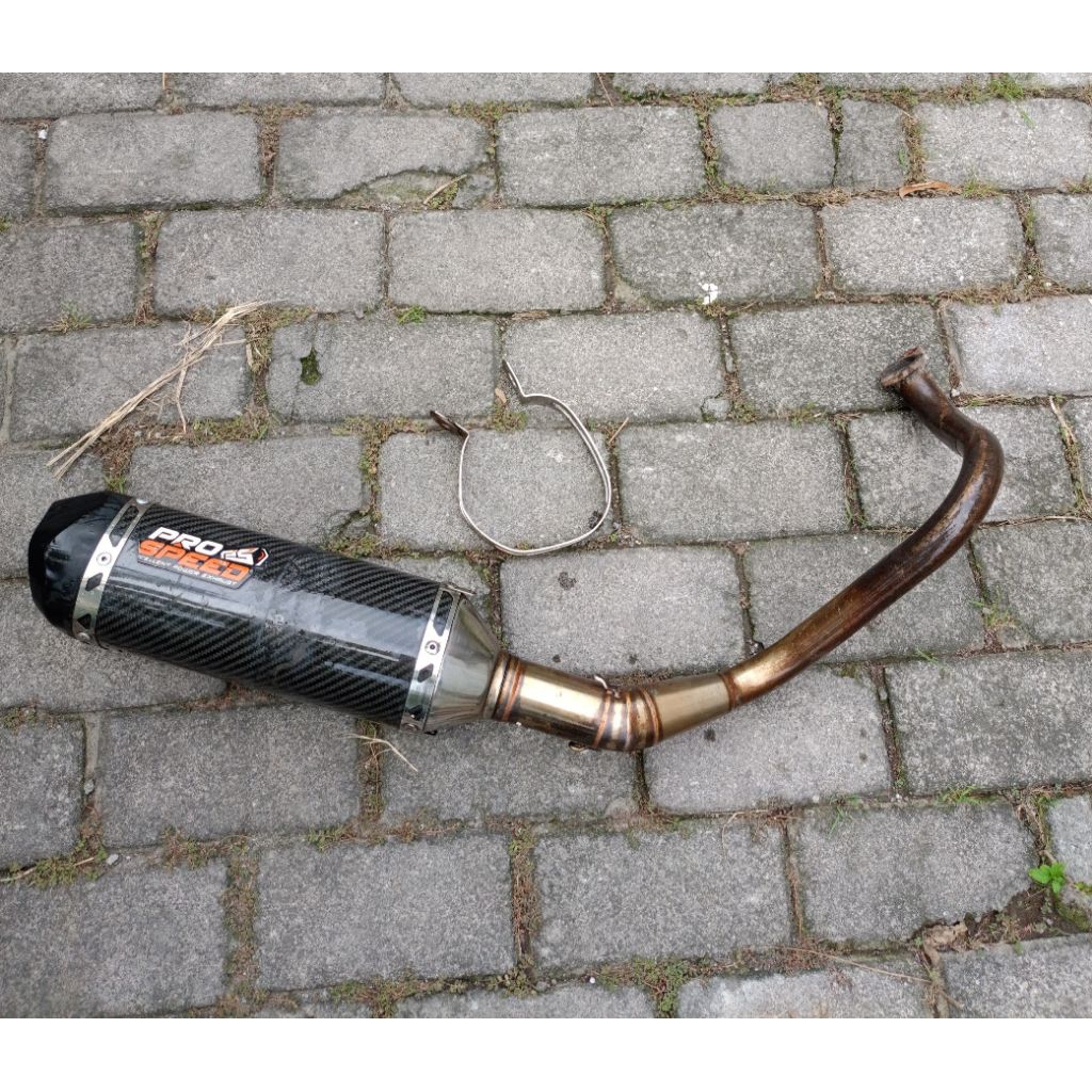 Knalpot vario led old racing prospeed original