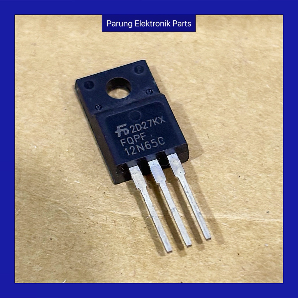 Transistor 12N65 FQPF / Mosfet 12N65C FET 12N65