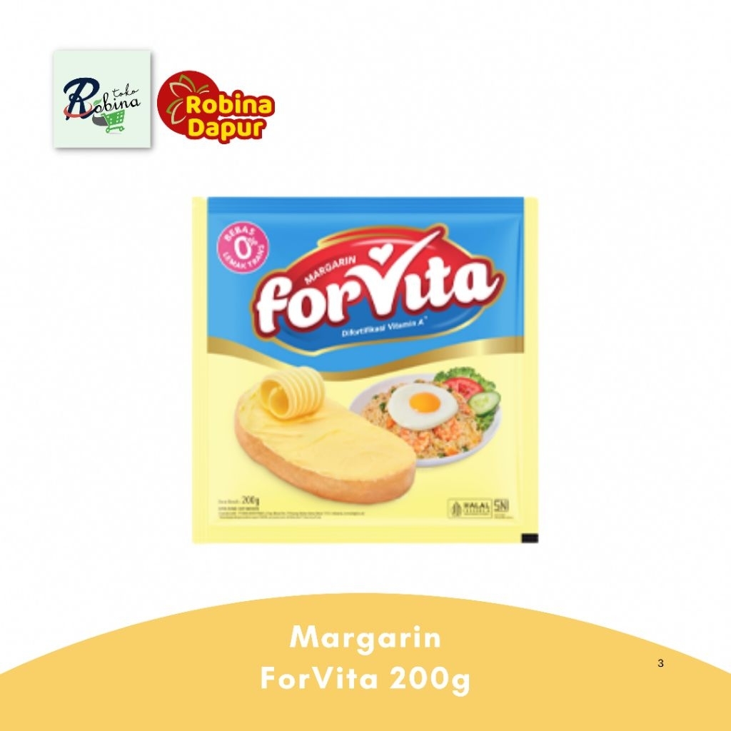 

ForVita Margarin Vitamin A 200 gram