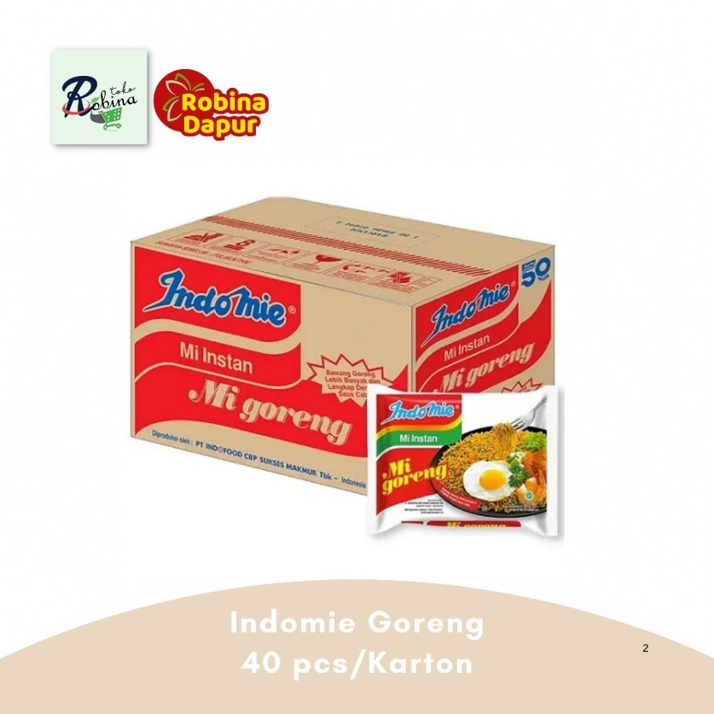 

Indomie Mi Goreng Instan edisi Stok Dapur 1 Dus
