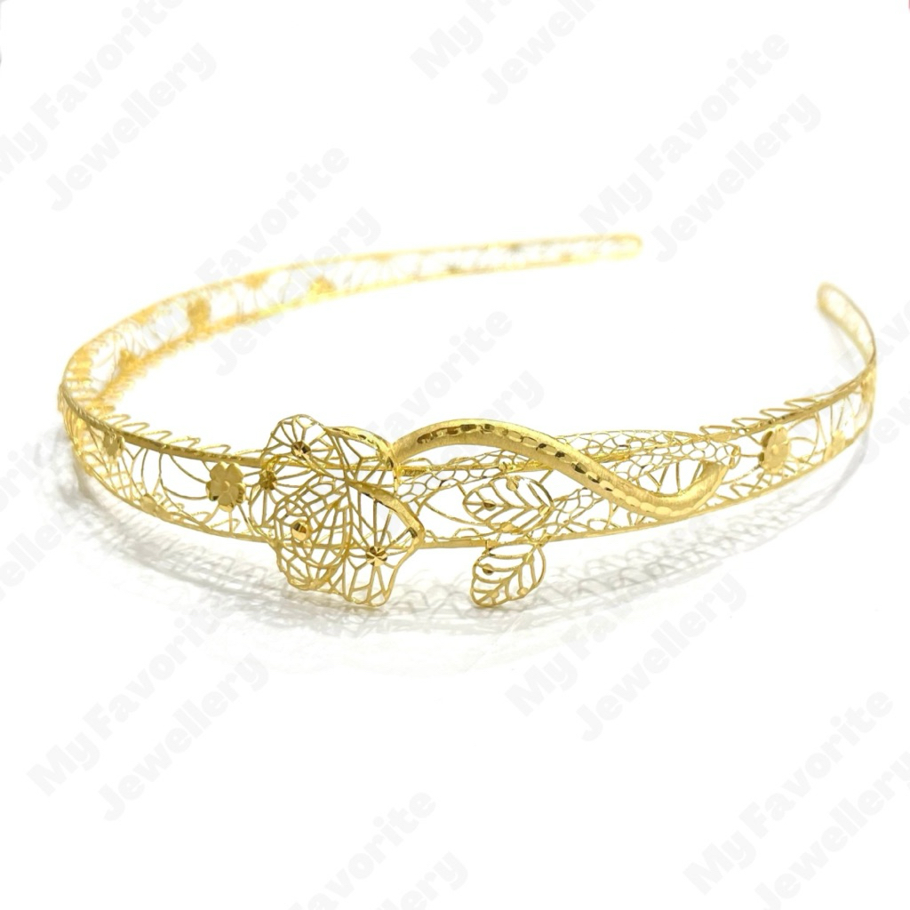 Bando Emas Kembang Ringan 7graman dan 9graman Emas Asli Kadar 700 16K