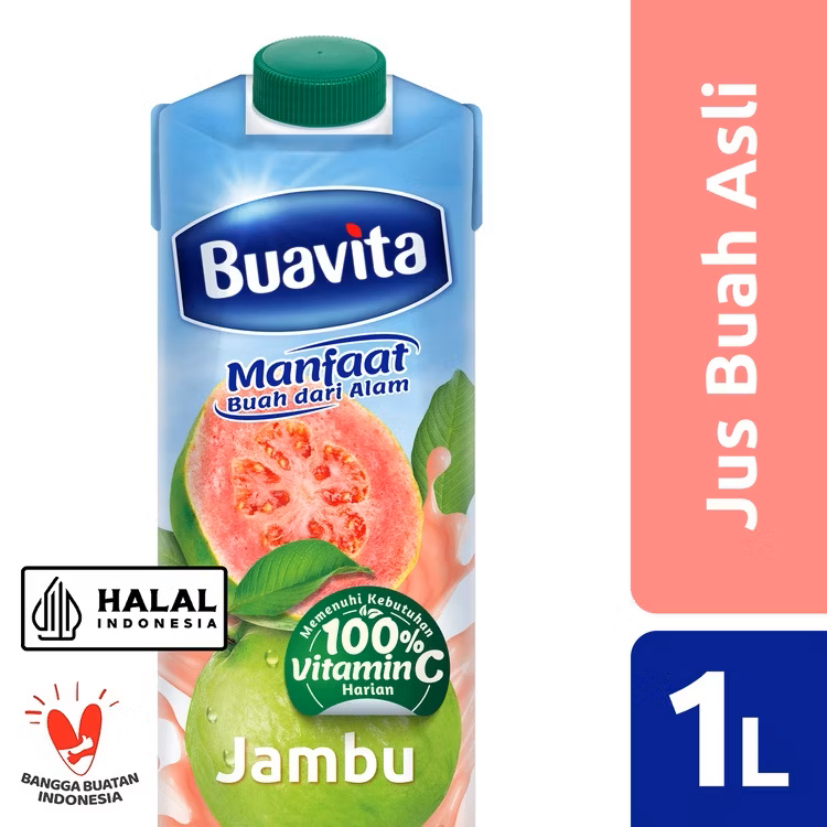 

Buavita Minuman Sari Buah Guava 1000 mL / Buavita