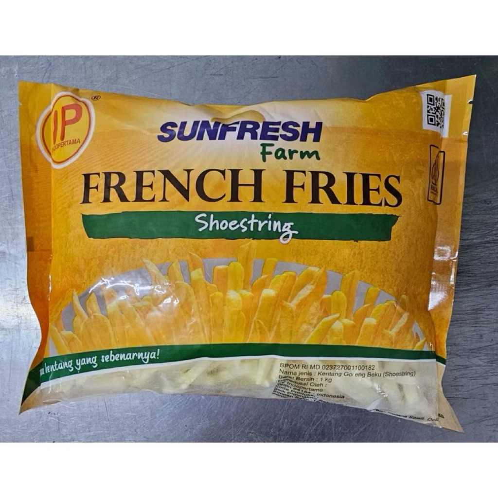 

INDOPERTAMA IP Shoestring French Fries Kentang 1kg