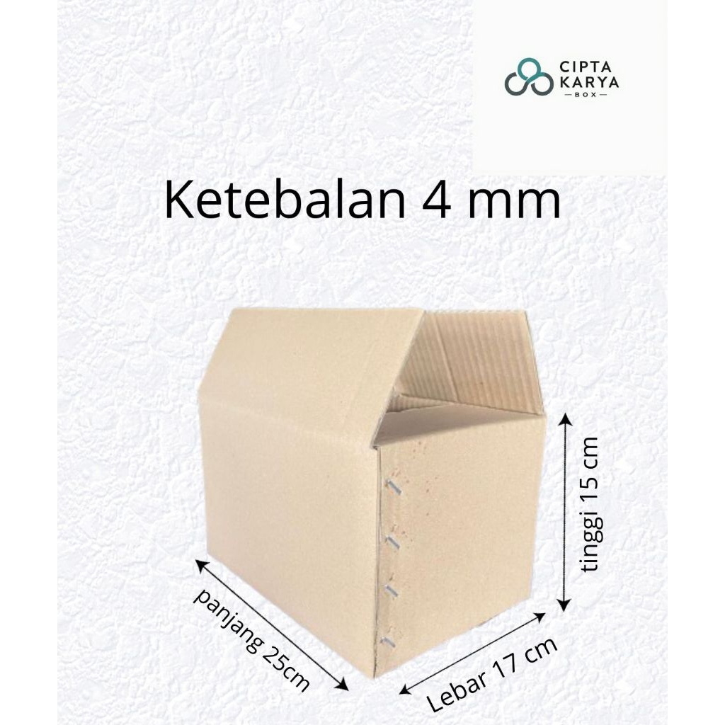 

kardus box packing uk 25x17x15 (4mm)