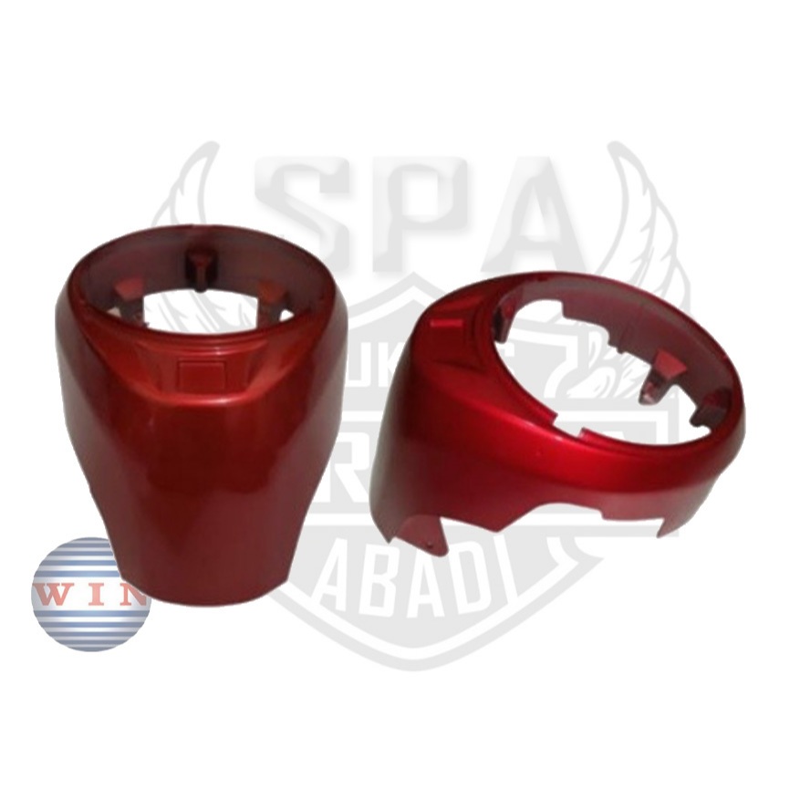 WIN BATOK DEPAN TOTOK DEPAN KAP LAMPU DEPAN ATAS SCOOPY FI 2014 2015 2016 (MERAH)