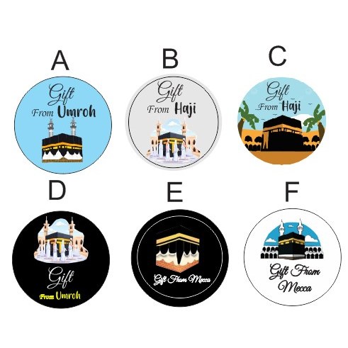 

stiker from umroh dan from haji