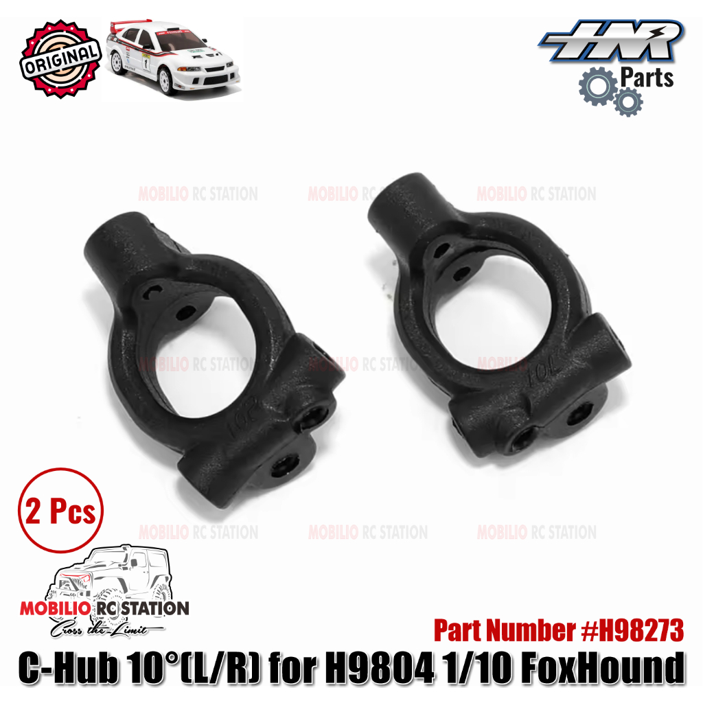 HNR Part #H98273 C-Hub 10 Degrees for H9804 1/10 FoxHound RC Rally Car