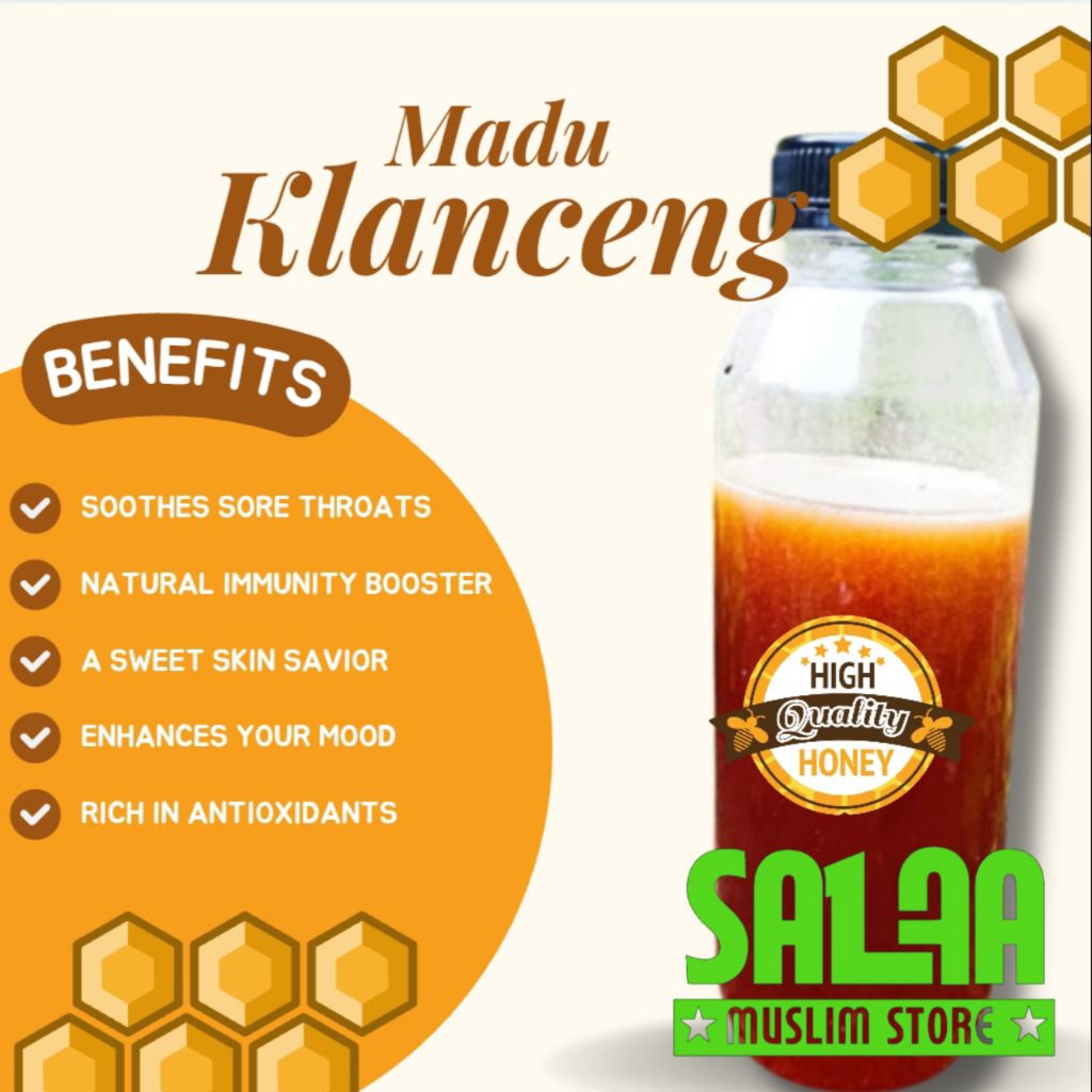 

Madu klanceng 500gr