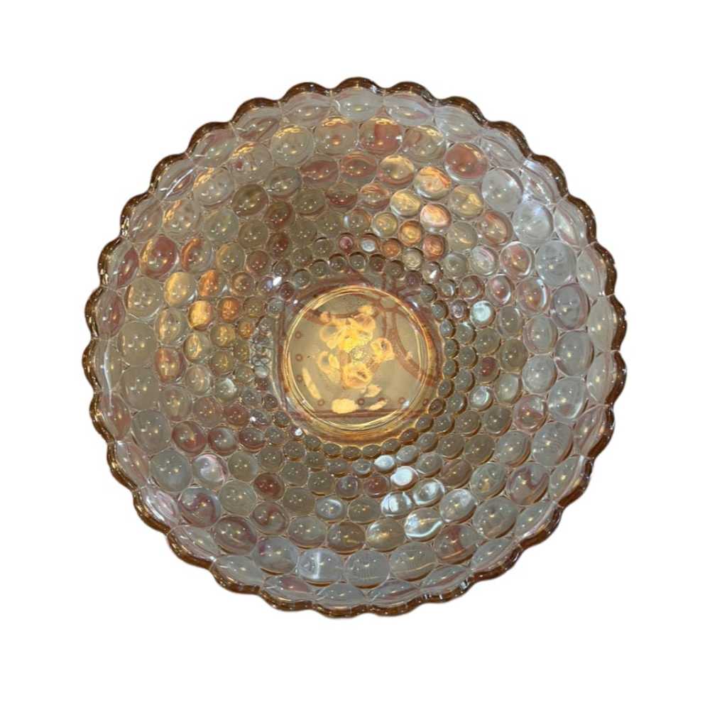 Mangkuk Besar Kaca Beling Motif Bentol Besar