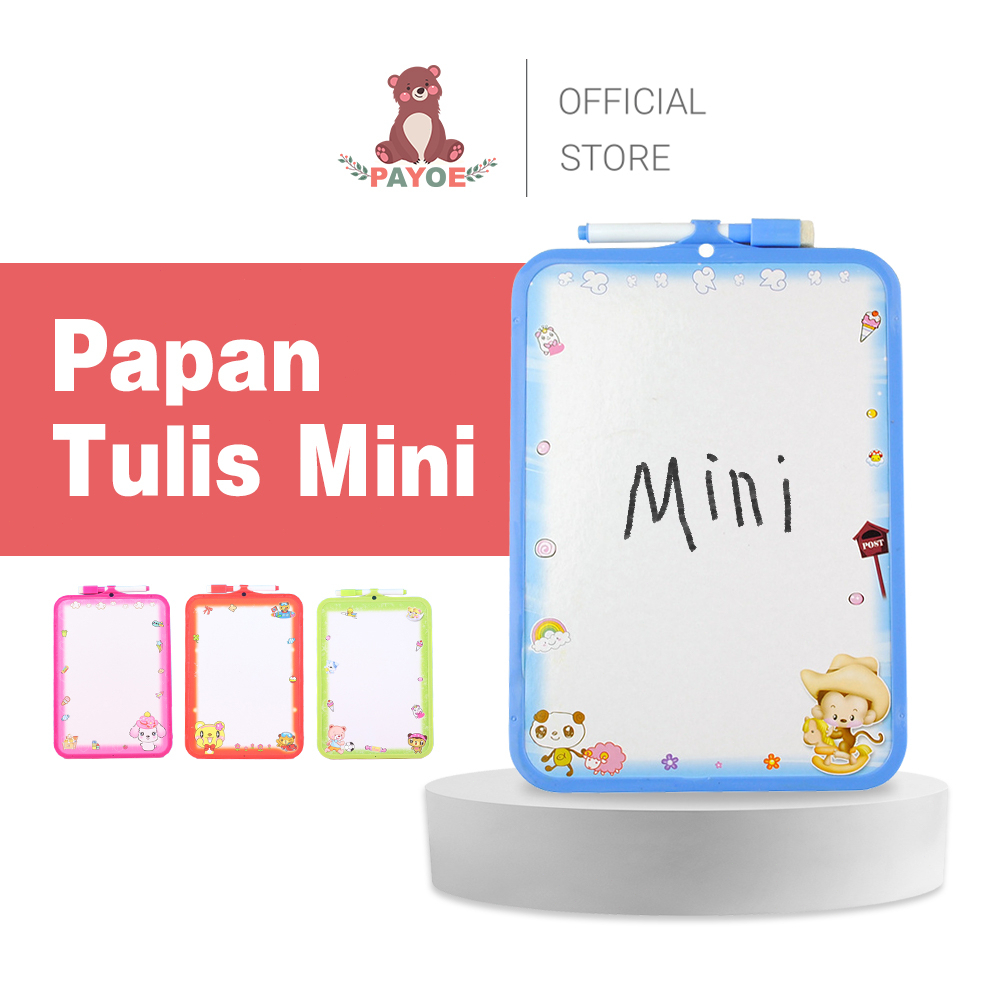 

PAYOE Papan Tulis Mini Anak White Board Mini Writing Board