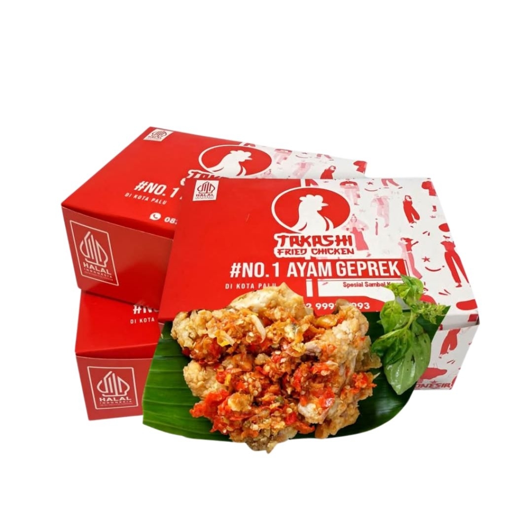 

Box Chicken Custom Bahan Duplek Cetak Merk Sendiri
