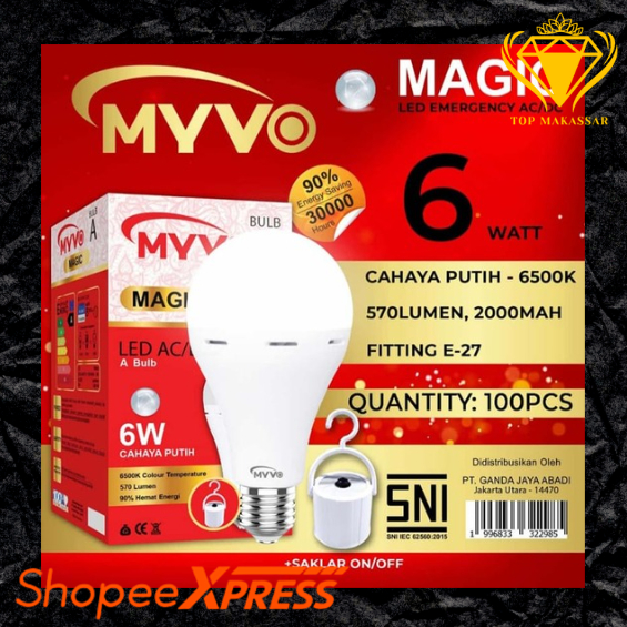 LED EMERGENCY MAGIC MYVO AC/DC