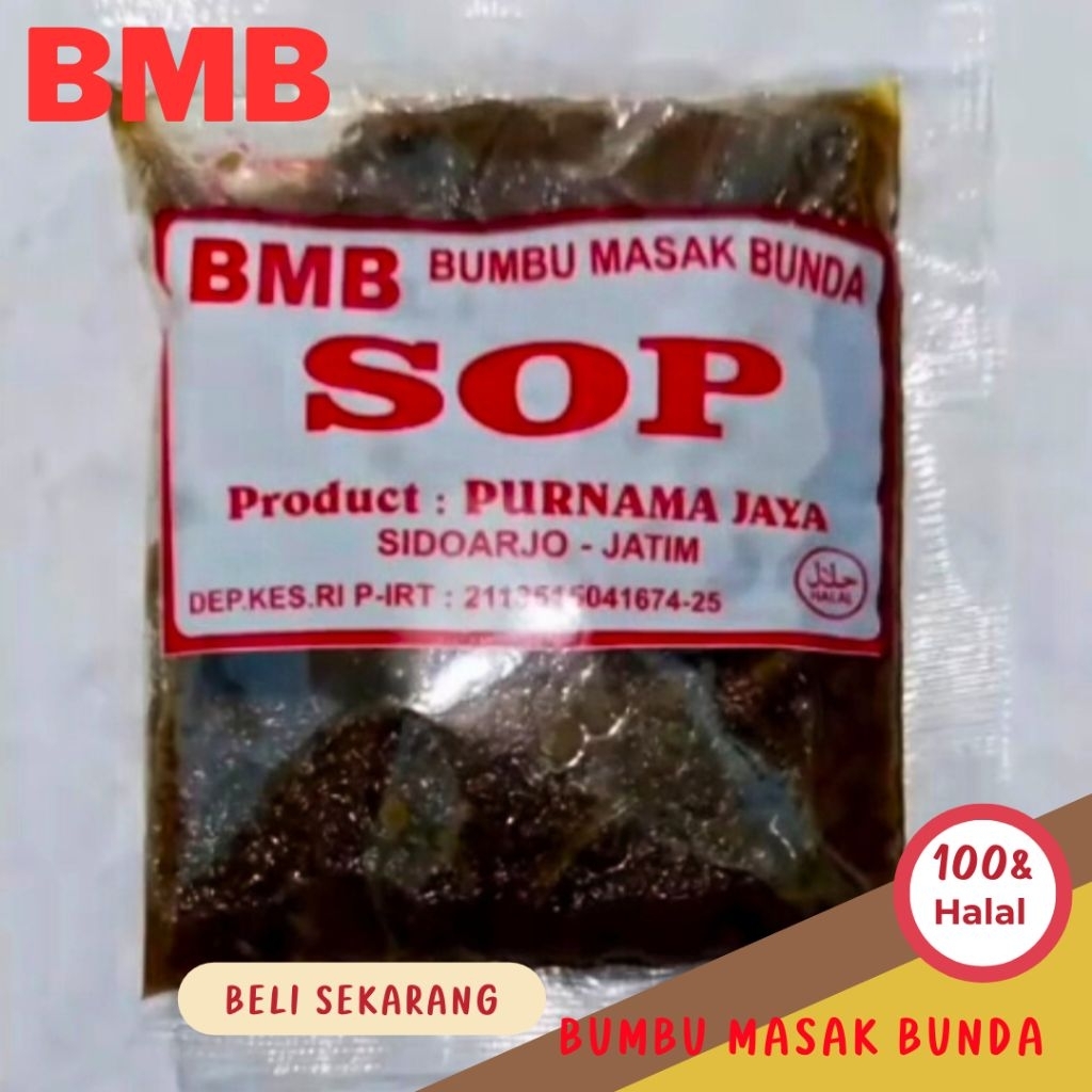 

BMB / BUMBU SOP / BUMBU MASAK BUNDA / BUMBU INSTAN