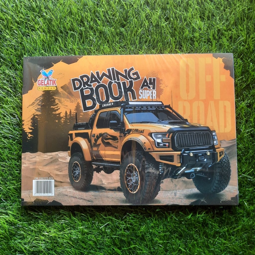 

1 PACK ISI 10 BUKU GAMBAR A4 MERK GELATIK/VISION PROMO