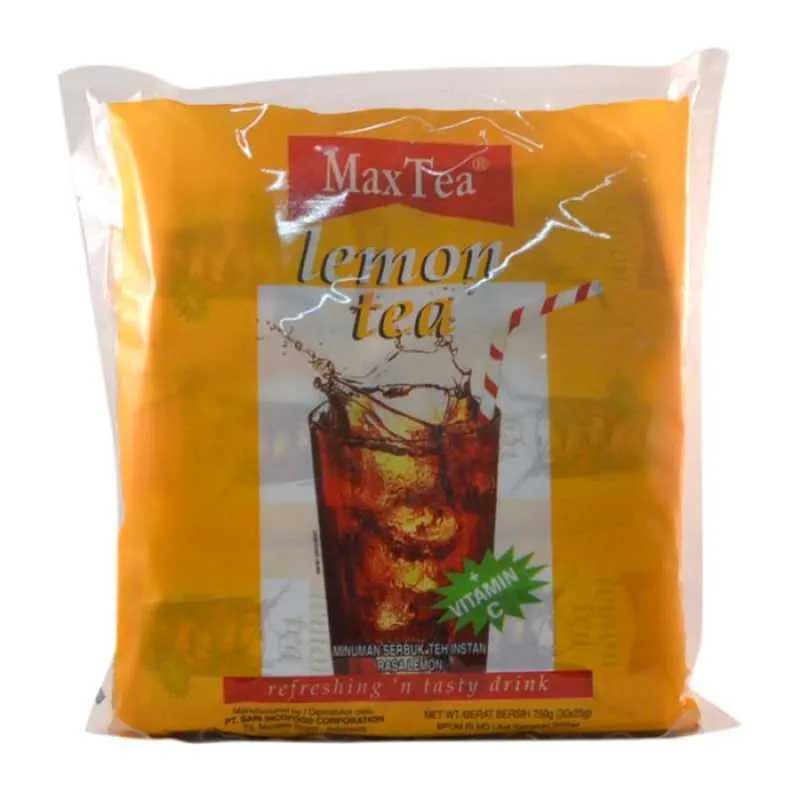 

Max Tea Lemon Tea 25gr x 30sachet