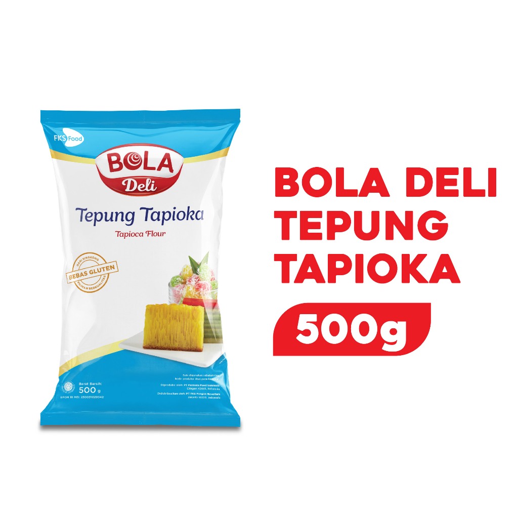 

Tepung Tapioka / Kanji BOLA DELI 500 gr