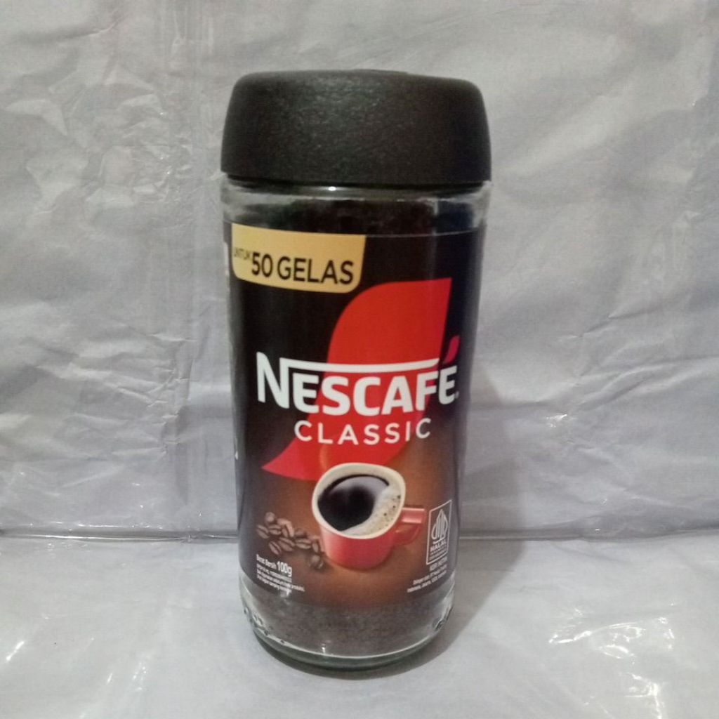 

Nescafe Classic Untuk 50 Gelas 100g