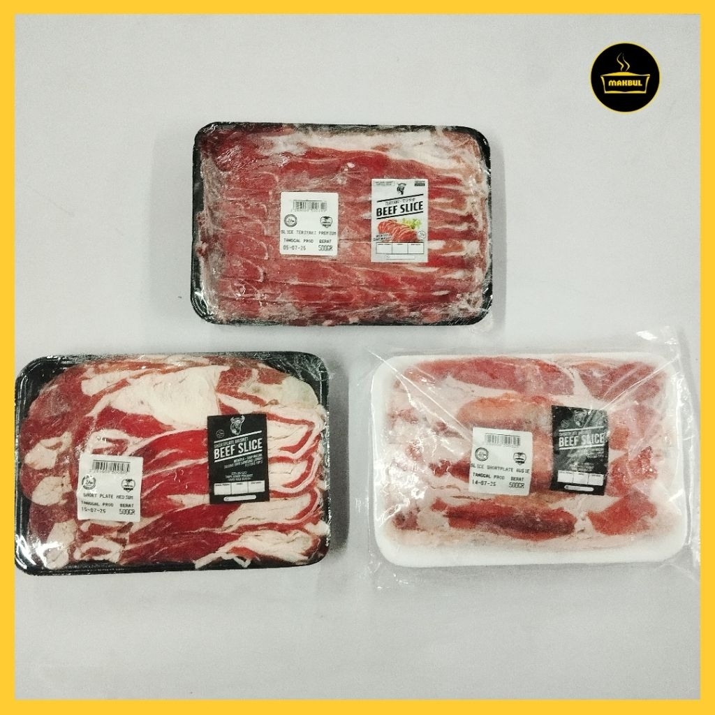 

Beef Slice Teriyaki Premium dan Shortplate 500gr