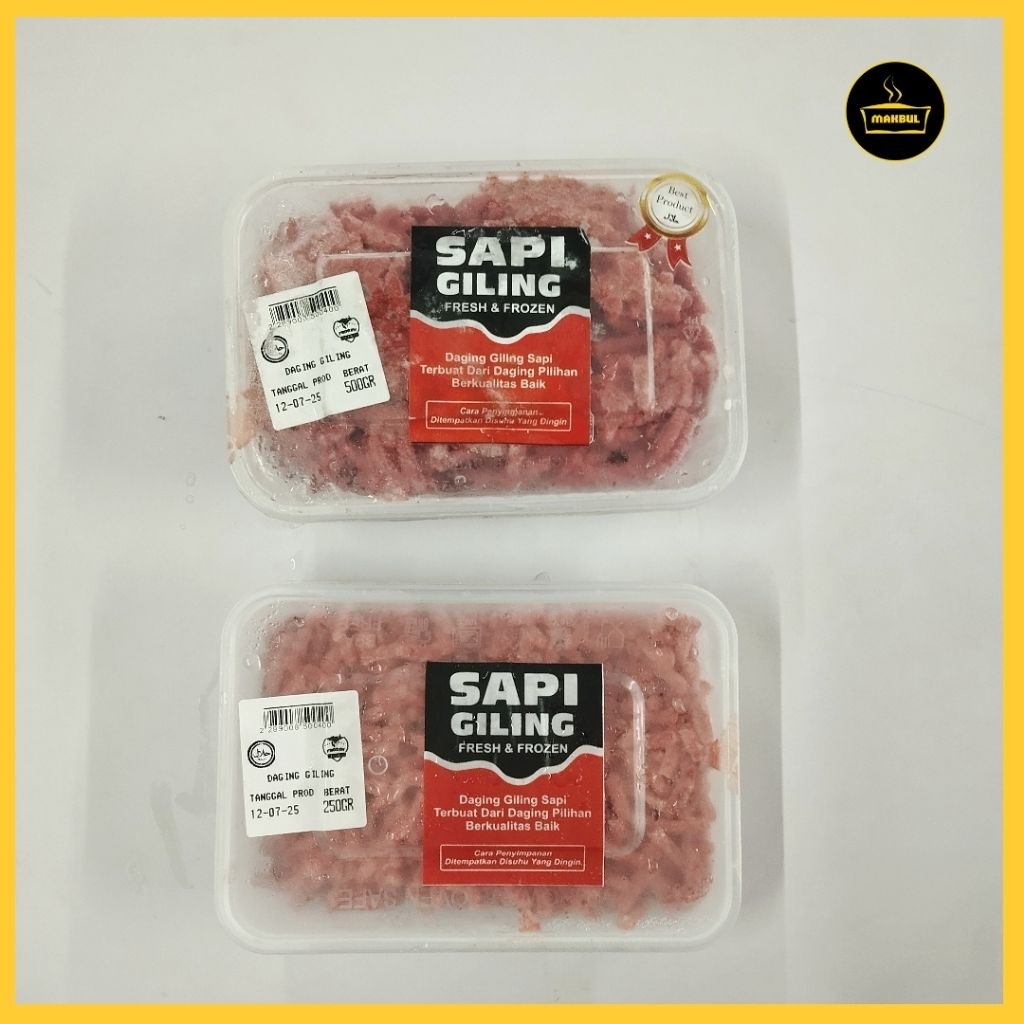 

Daging Sapi Giling Medium 500gr dan 250gr