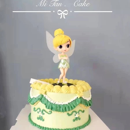Topper Kue Tinkerbell Kualitas Premium / Figure Tinkerbell