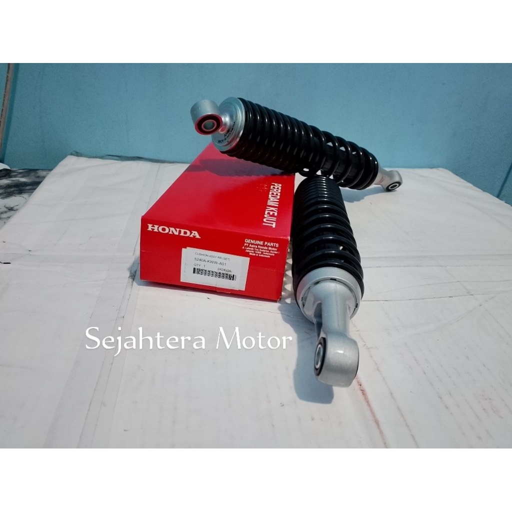 Shock Belakang asli HONDA untuk motor REVO ABS 110 5240A-KWW-A01