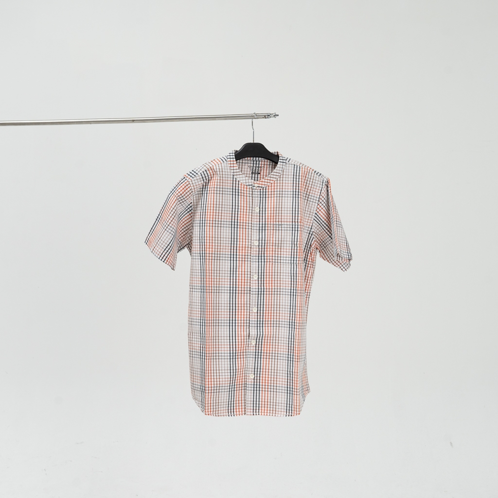 Kemeja Oxygen Denim Original Murah Berkualitas - Motif Garis & Kotak Lengan Pendek (1451)