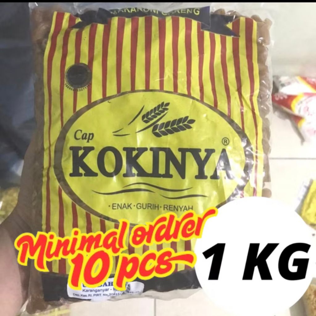 

MAKRONI MEKAR MURAH / MAKRONI MURAH / MAKARONI MENTAH / MAKARONI MEKAR KOKINYA COKLAT 1 KG (minimal 10 pcs)