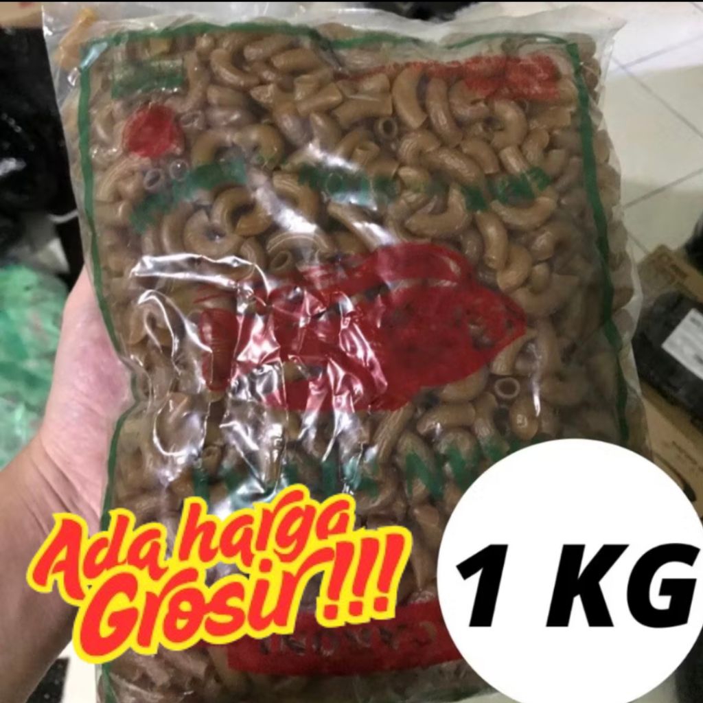

MAKRONI MEKAR MURAH / MAKRONI MURAH / MAKARONI MENTAH / MAKARONI MEKAR COKLAT SEPAT 1 KG