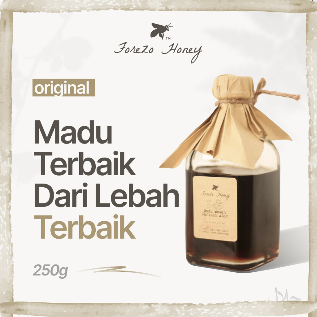 

Madu asli trigona lebah anti oksidan original 100% asli Forezo Honey Klanceng murni tanpa campuran