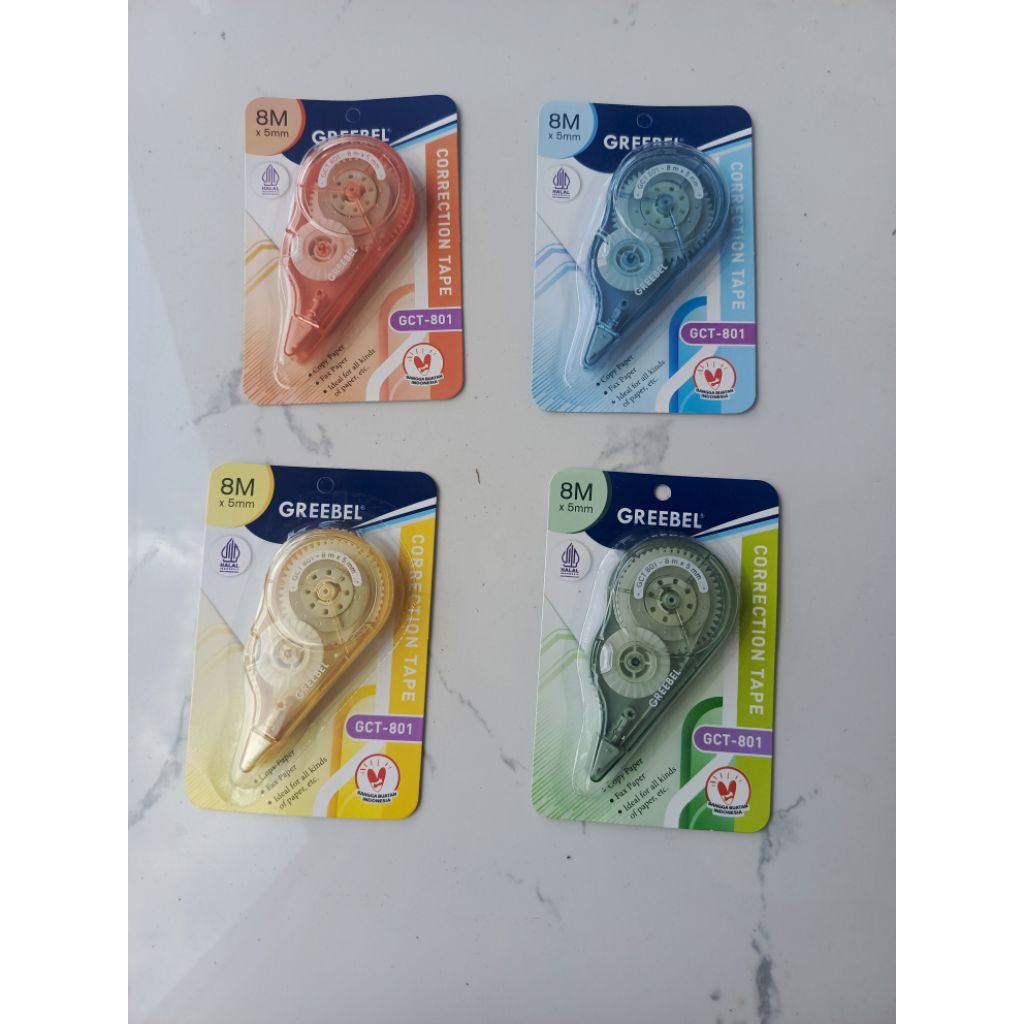 

CORRECTION TAPE GREEBEL 8 M