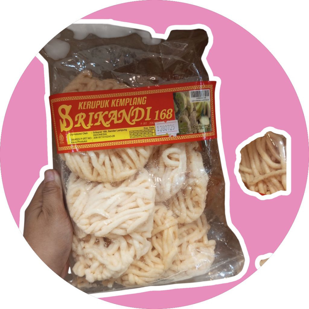 

KERUPUK SRIKANDI KERITING SUPER 168 200GRAM