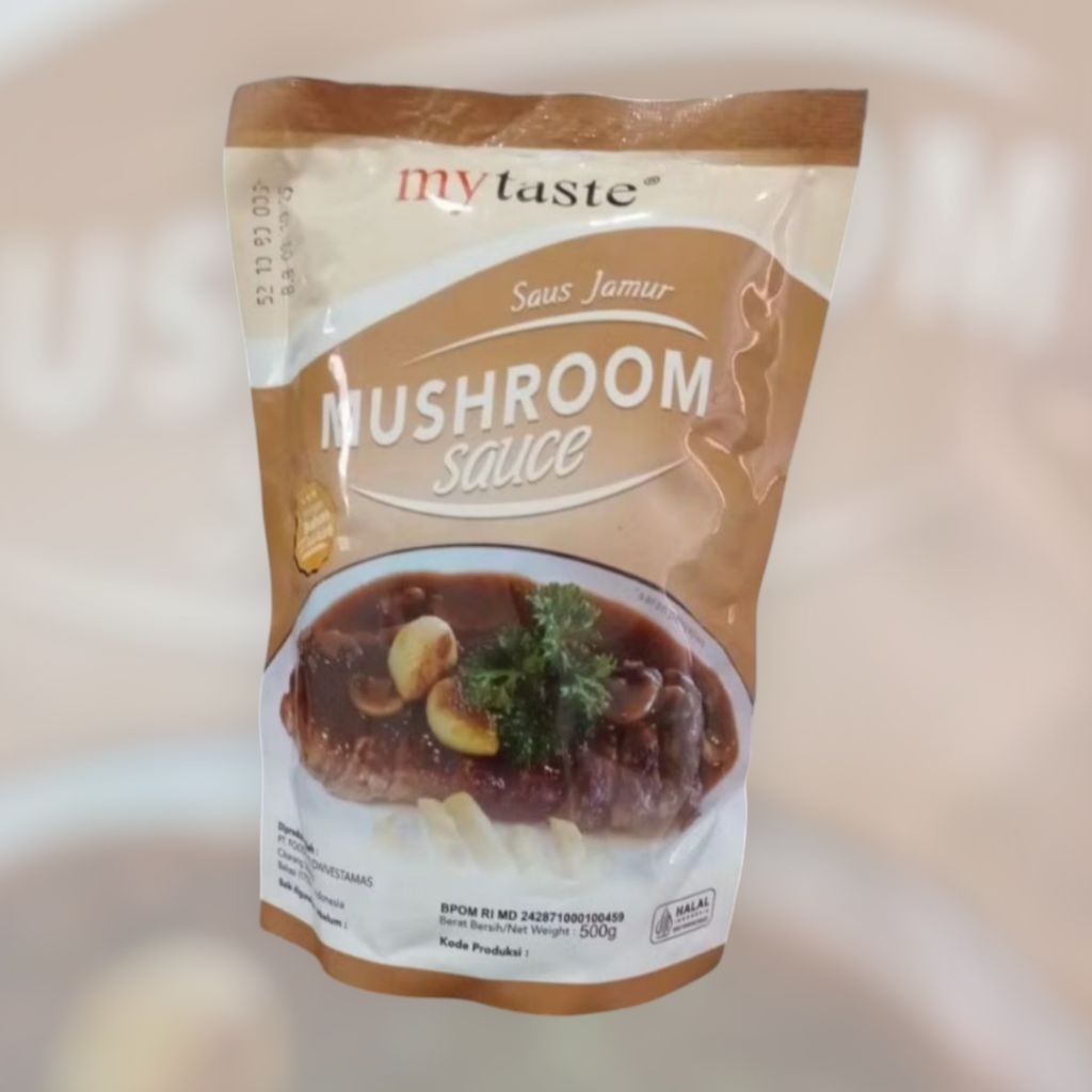 

MyTaste| My Taste Mushroom Sauce | Saus Jamur 500gr Halal