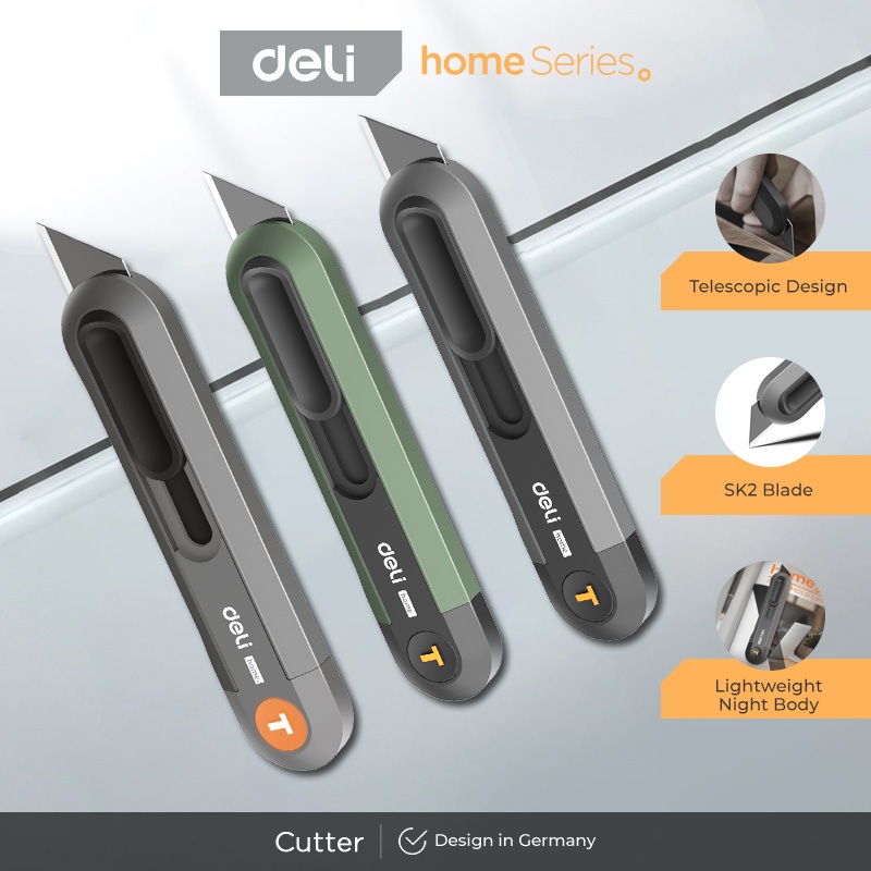 

Deli Cutter / Cutter SK2 13,5mm Alat Potong HT4008 HT4008C HT4008L