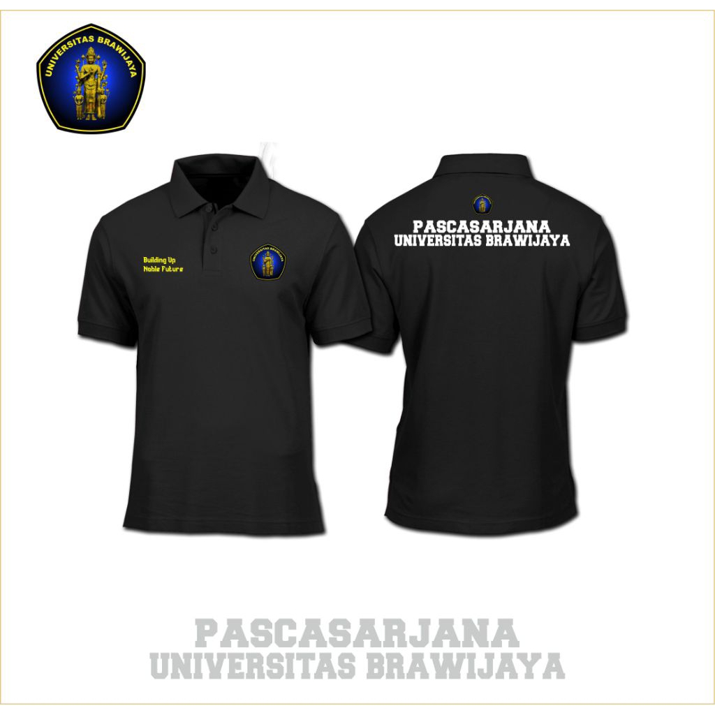 Polo Shirt Pascasarjana Universitas Brawijaya Kaos Kerah