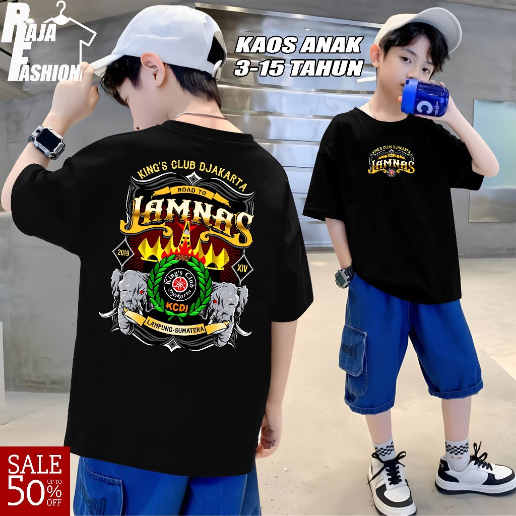 Kaos Anak Baju Rx-King Club Djakarta / Jamnas Lampung - Sumatera / Rx King / YRKI / Tshirt RXKING / 