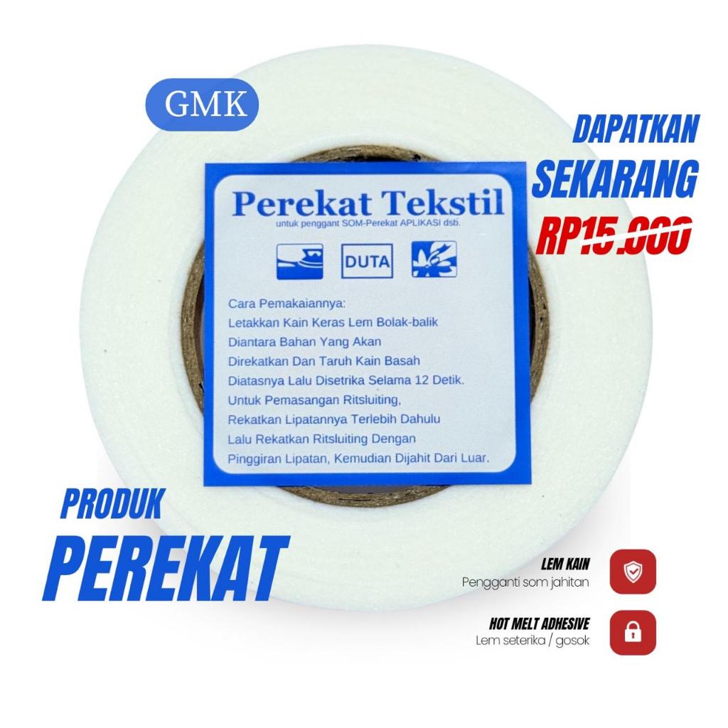 Perekat textile / lem som 1cm supertop