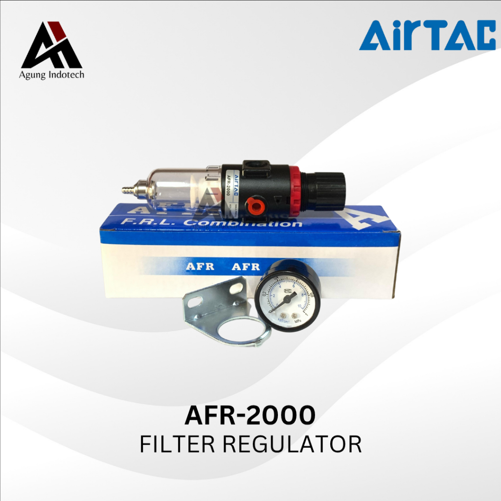 AIRTAC AFR-2000 / AFR 2000 / AFR2000 PNEUMATIC FILTER REGULATOR