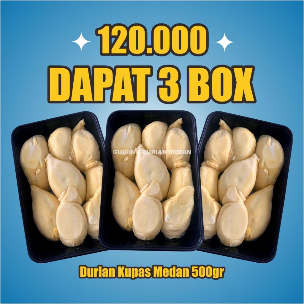 

Paket Promo Durian Kupas Medan