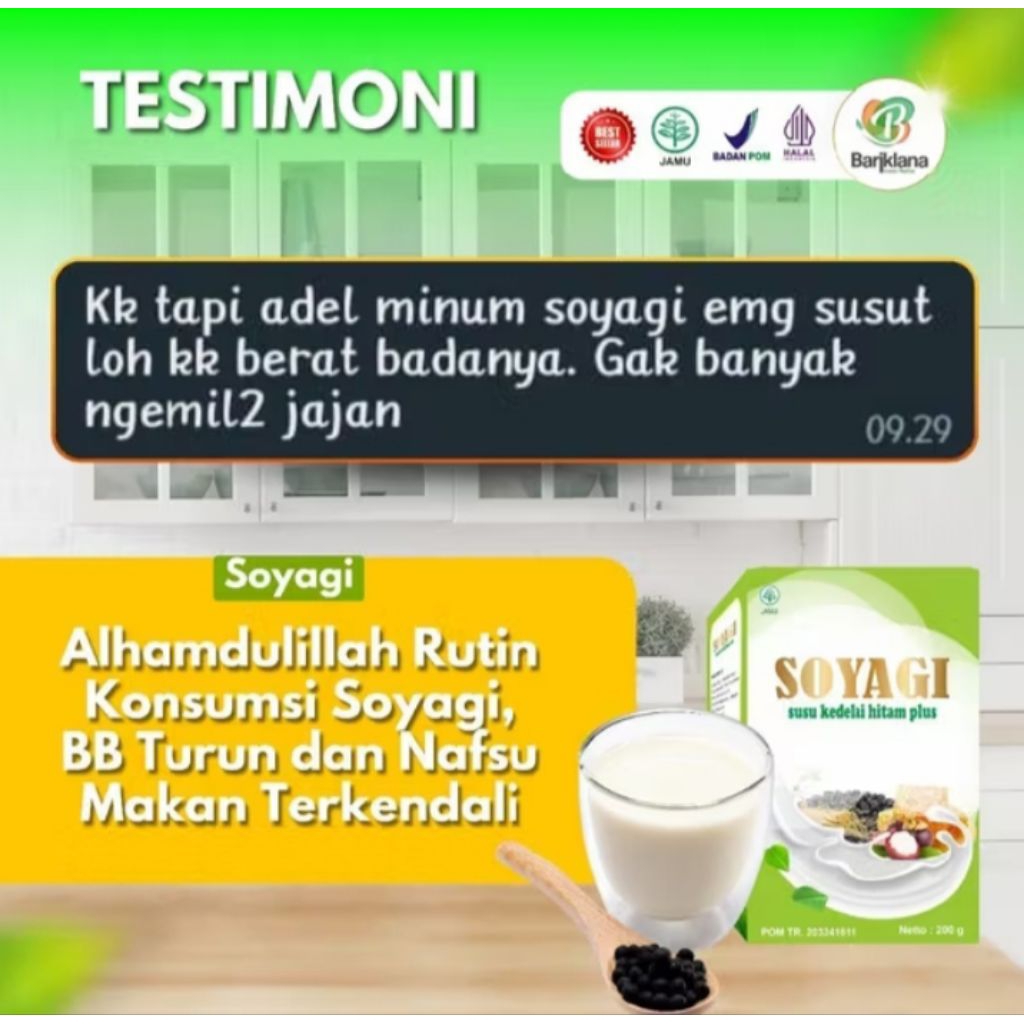 

SUSU DIET & PELANGSING TERAMPUH SUSU SOYAGI