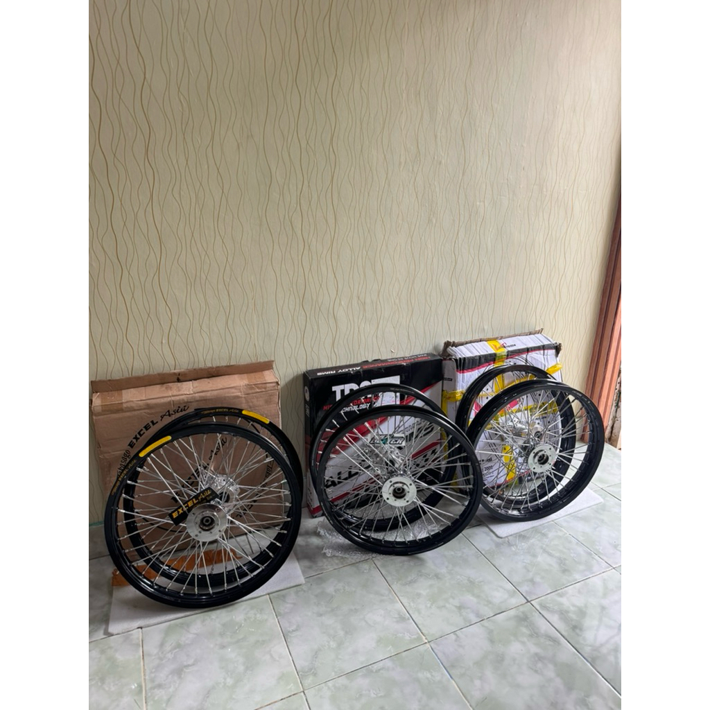 Velg jari-jari tromol Drag/Custom Mx king