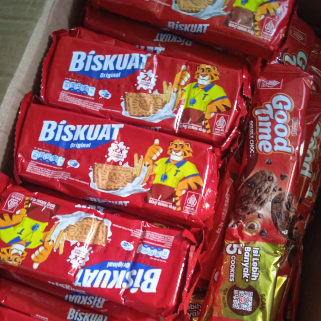 

BISKUAT Original 45.6 gr isi 8 pcs. EXP 5/3/2026