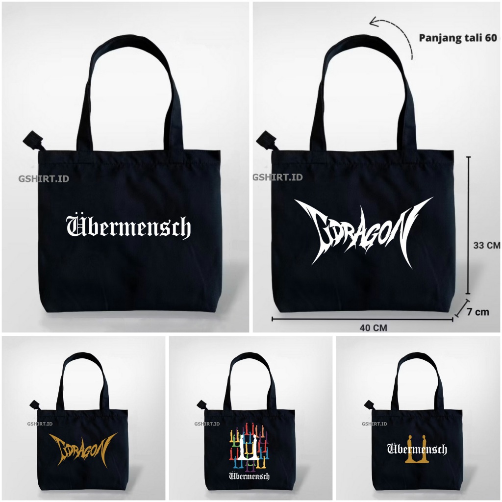 [PREMIUM] Totebag Volum G Dragon - Tas GD